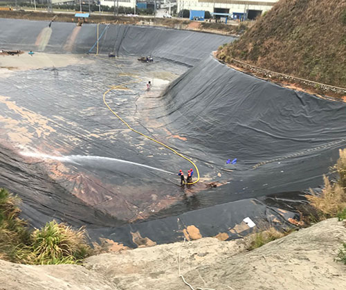 点军废水池清理