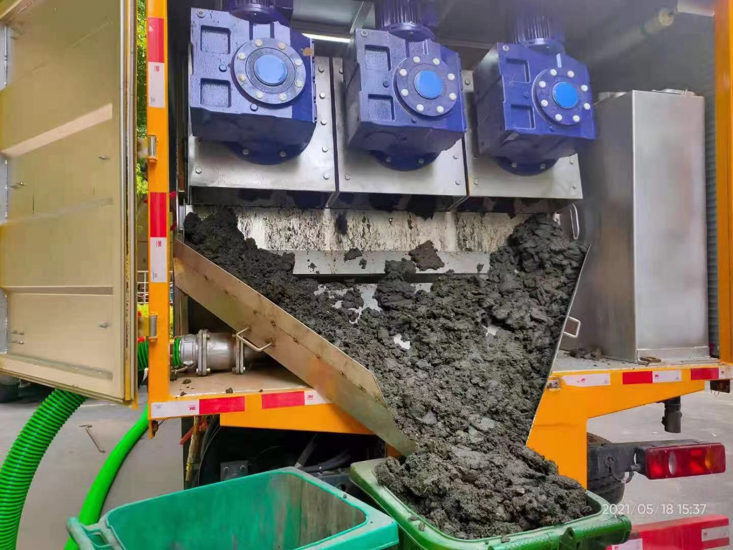 点军化粪池清掏城市维护站-泥浆净化干湿分离处理